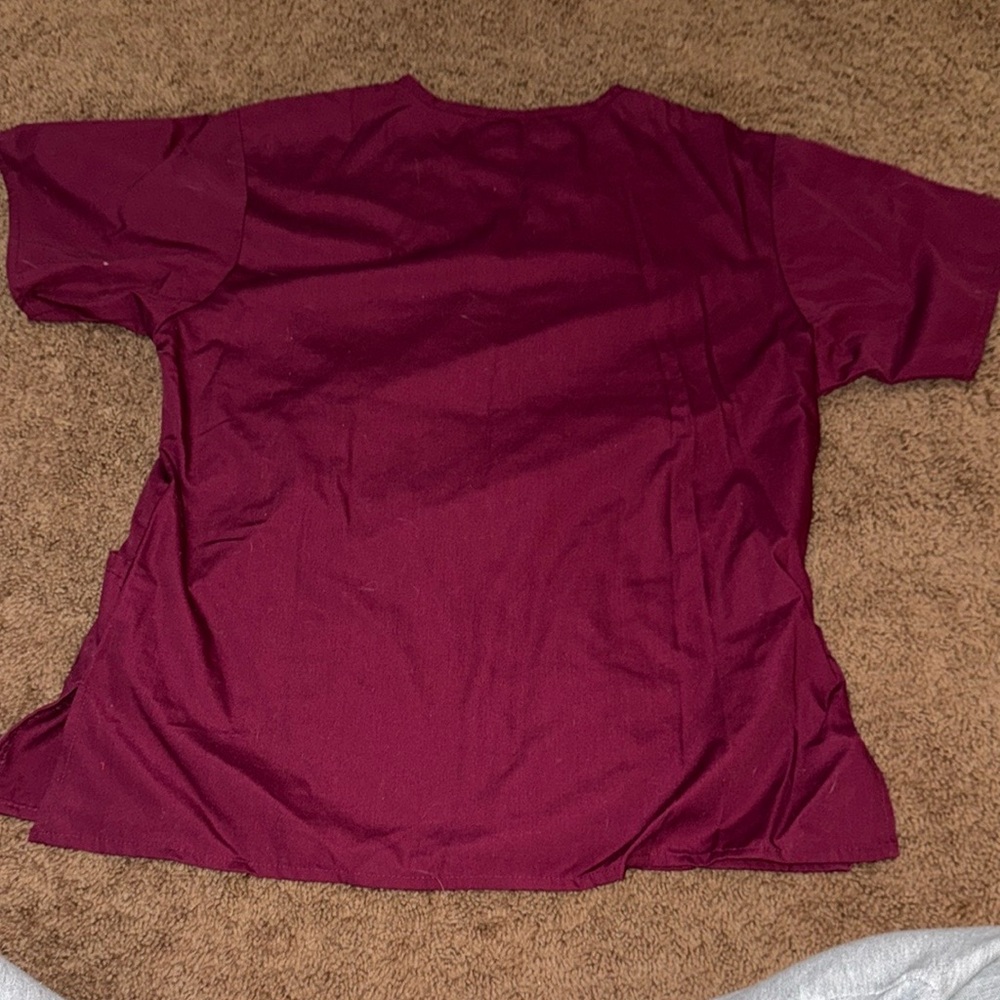 Burgundy Short Sleeve T-Shirt